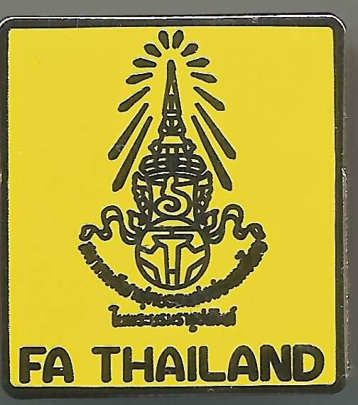 Badge Football Association Thailand New yellow